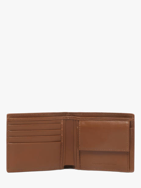 Portefeuille Corporate Leder Tommy hilfiger Groen corporate AM13970 ander zicht 1